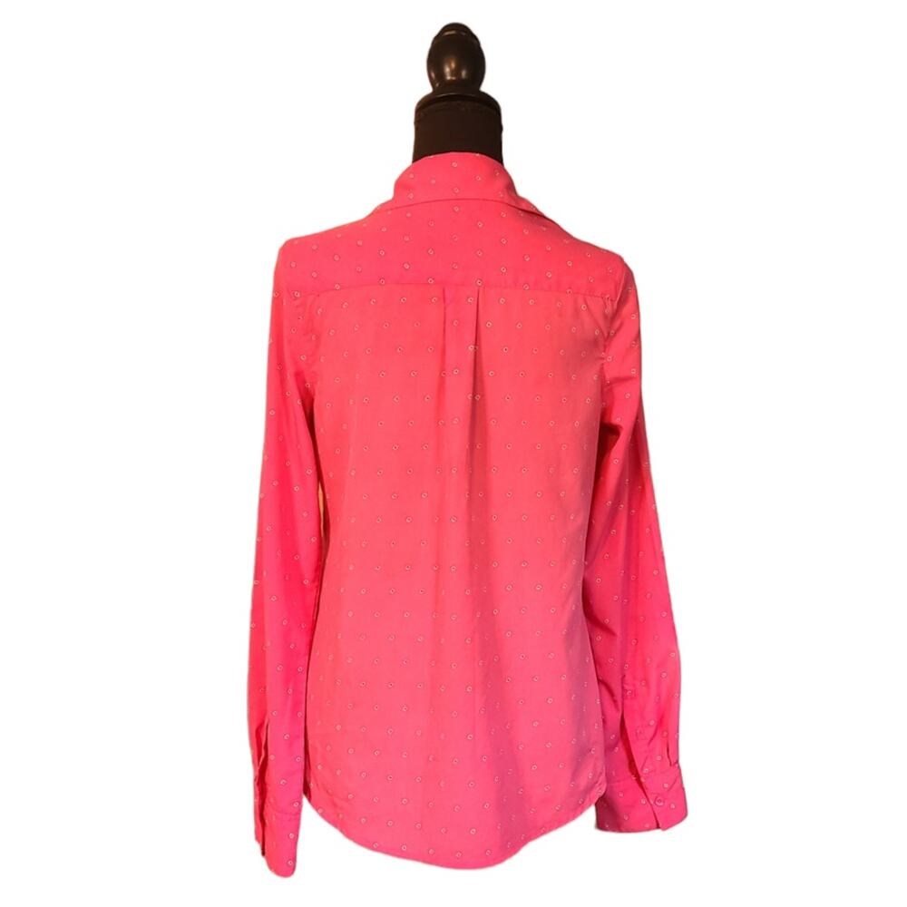 Pink Top button down Merona size Small - Picture 2 of 4
